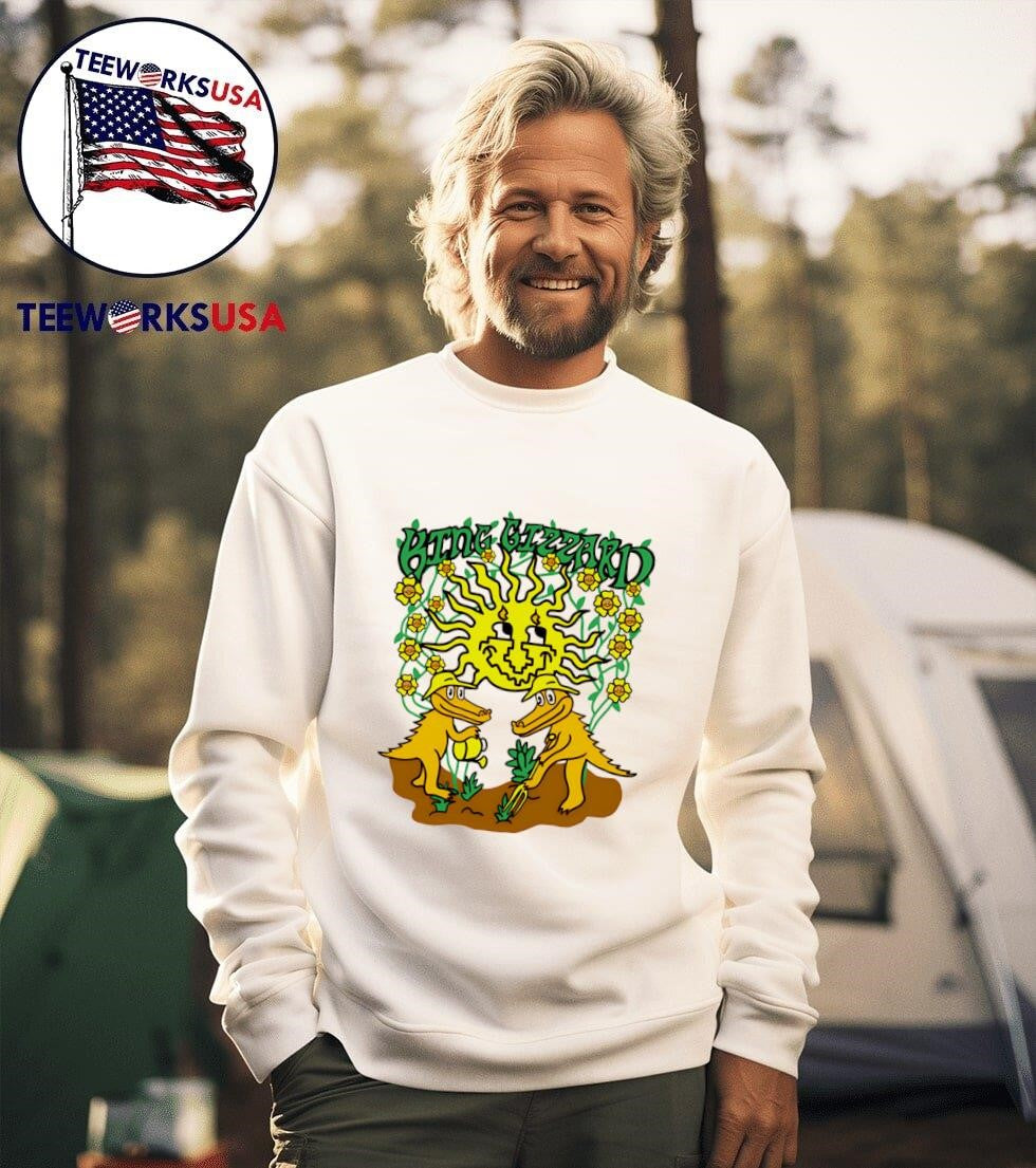 King Gizzard Garden Gator - Adult & Kids T-Shirts, Sweatshirts & Hoodies apparel design preview 3