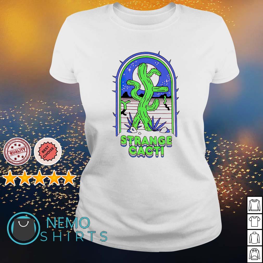 Strange Cacti Night Cream - Adult & Kids T-Shirts, Sweatshirts & Hoodies apparel design preview 3