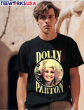 Dolly Parton Vintage Blonde Singer Circle Photo - Adult & Kids T-Shirts, Sweatshirts & Hoodies apparel design preview 1