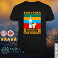 This Vodka tastes like I'm not going to work tomorrow - Adult & Kids T-Shirts, Sweatshirts & Hoodies apparel design preview 1
