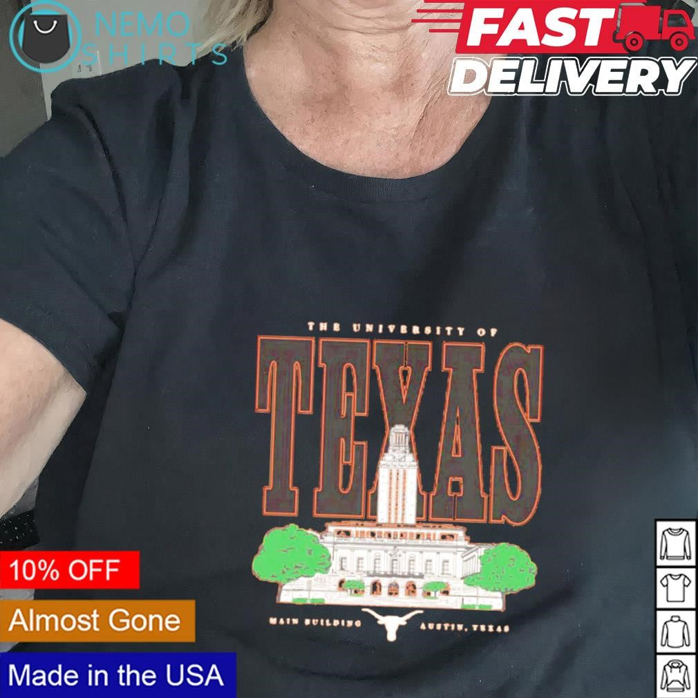 University of Texas main building tower - Adult & Kids T-Shirts, Sweatshirts & Hoodies apparel design preview 2