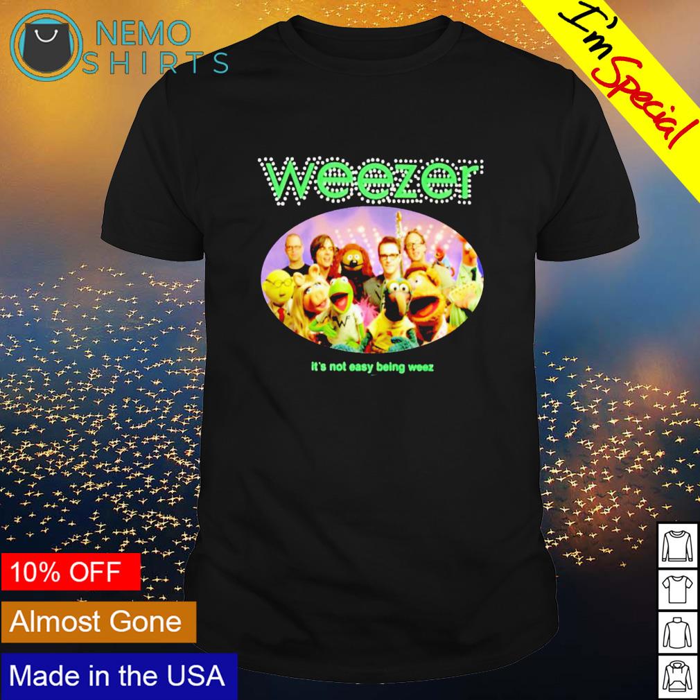 Weezer it's not easy being weez - Adult & Kids T-Shirts, Sweatshirts & Hoodies apparel design preview 1