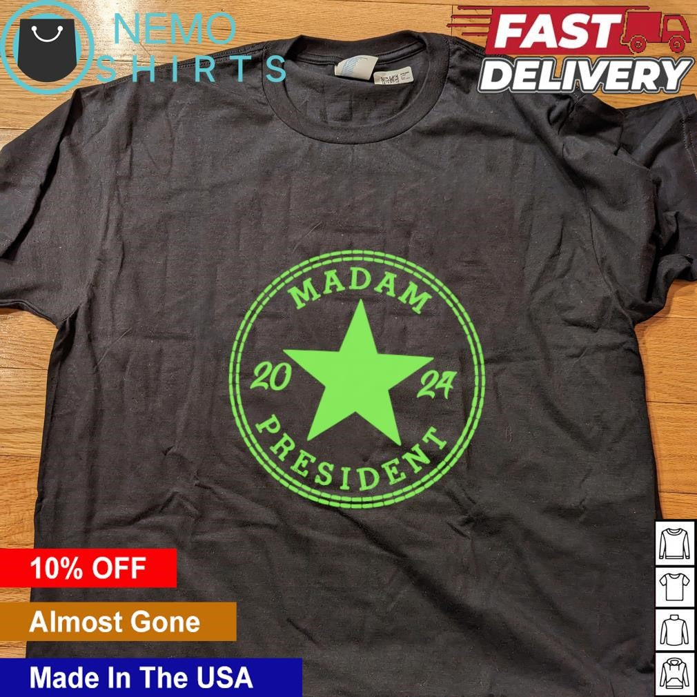 Madam president 2024 Chuck Kamala brat - Adult & Kids T-Shirts, Sweatshirts & Hoodies apparel design preview 4