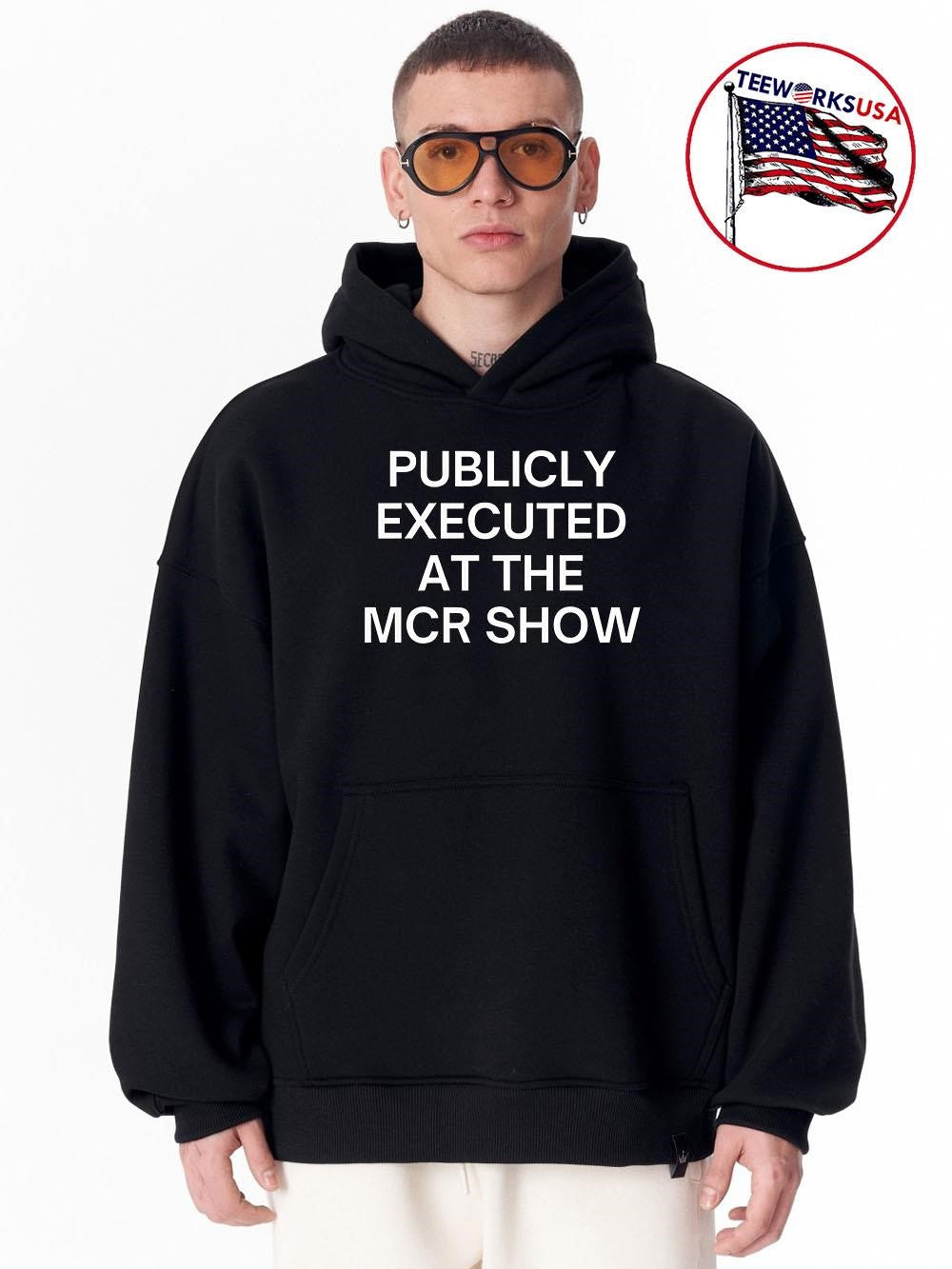 Publicly Executed At The Mcr Show - Adult & Kids T-Shirts, Sweatshirts & Hoodies apparel design preview 2