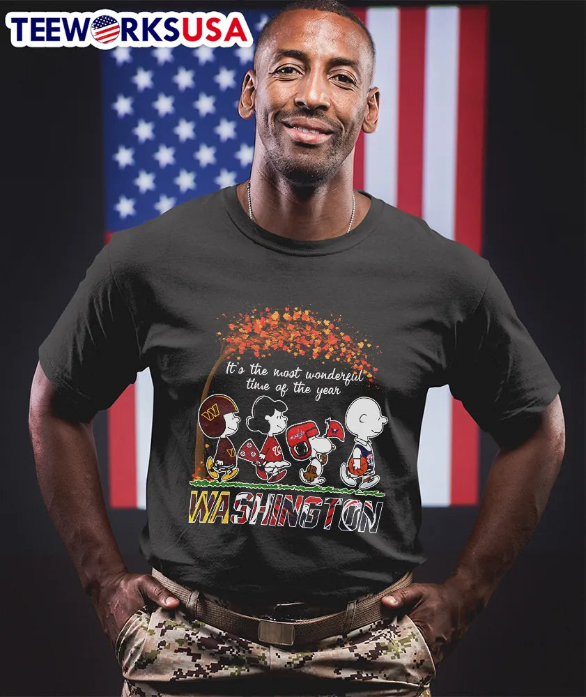 It's The Most Wonderful Time Of Year Washington - Adult & Kids T-Shirts, Sweatshirts & Hoodies apparel design preview 1