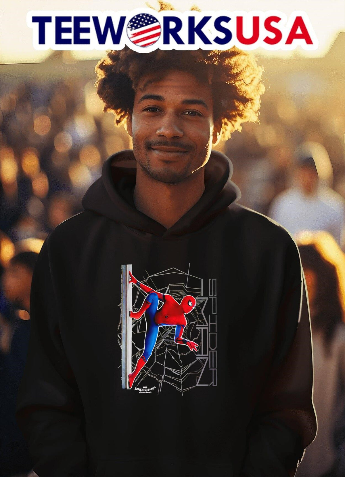 Spider-Man Homecoming Web Crawler - Adult & Kids T-Shirts, Sweatshirts & Hoodies apparel design preview 2