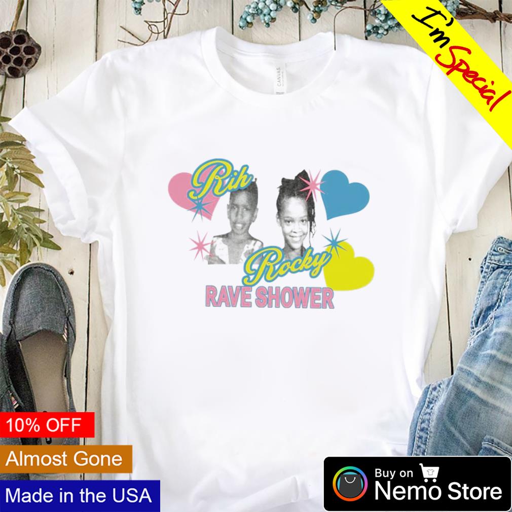 Rihanna Rocky rave shower - Adult & Kids T-Shirts, Sweatshirts & Hoodies apparel design preview 1