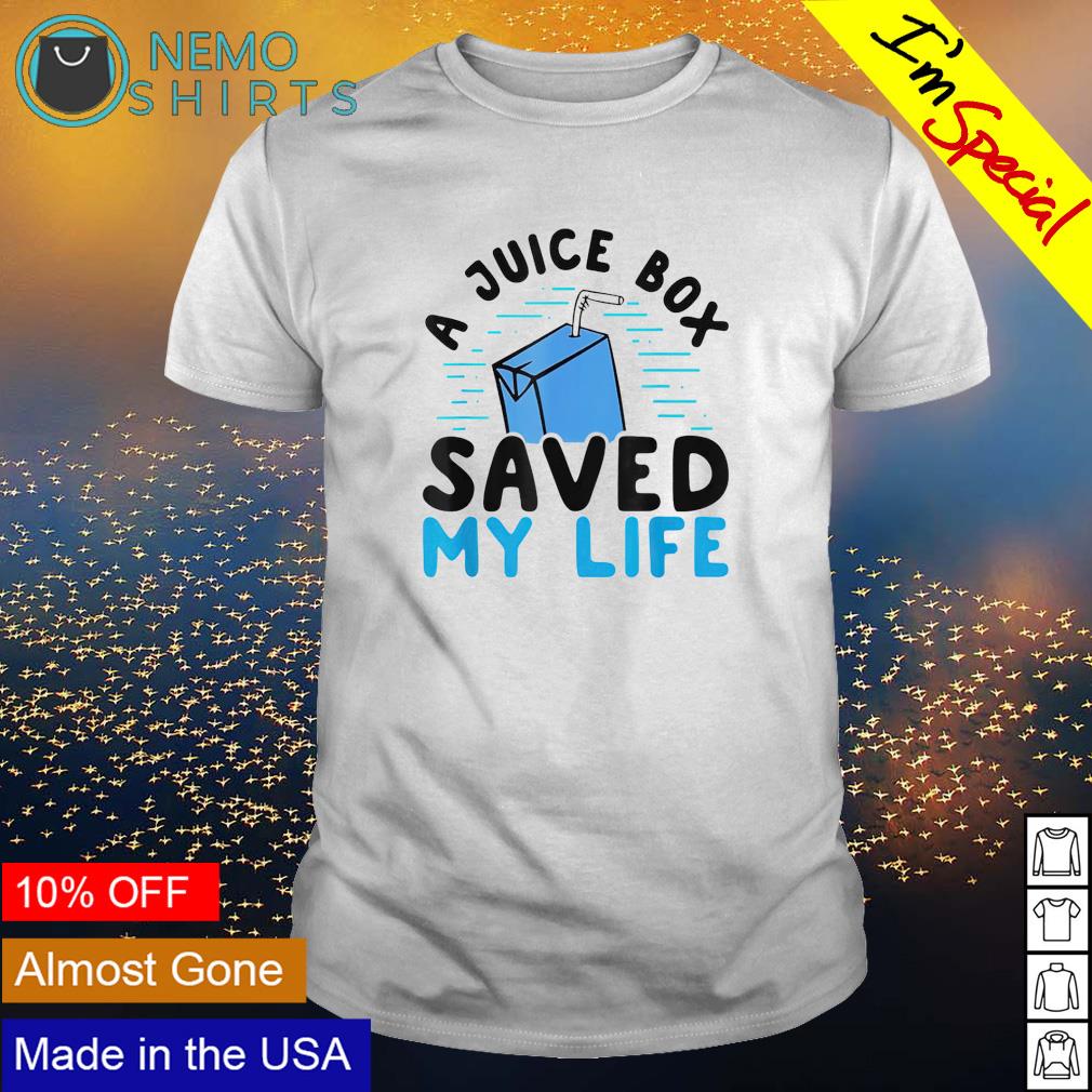 A juice box saved my life - Adult & Kids T-Shirts, Sweatshirts & Hoodies apparel design preview 1