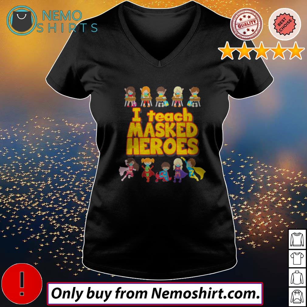 I teach masked heroes - Adult & Kids T-Shirts, Sweatshirts & Hoodies apparel design preview 5