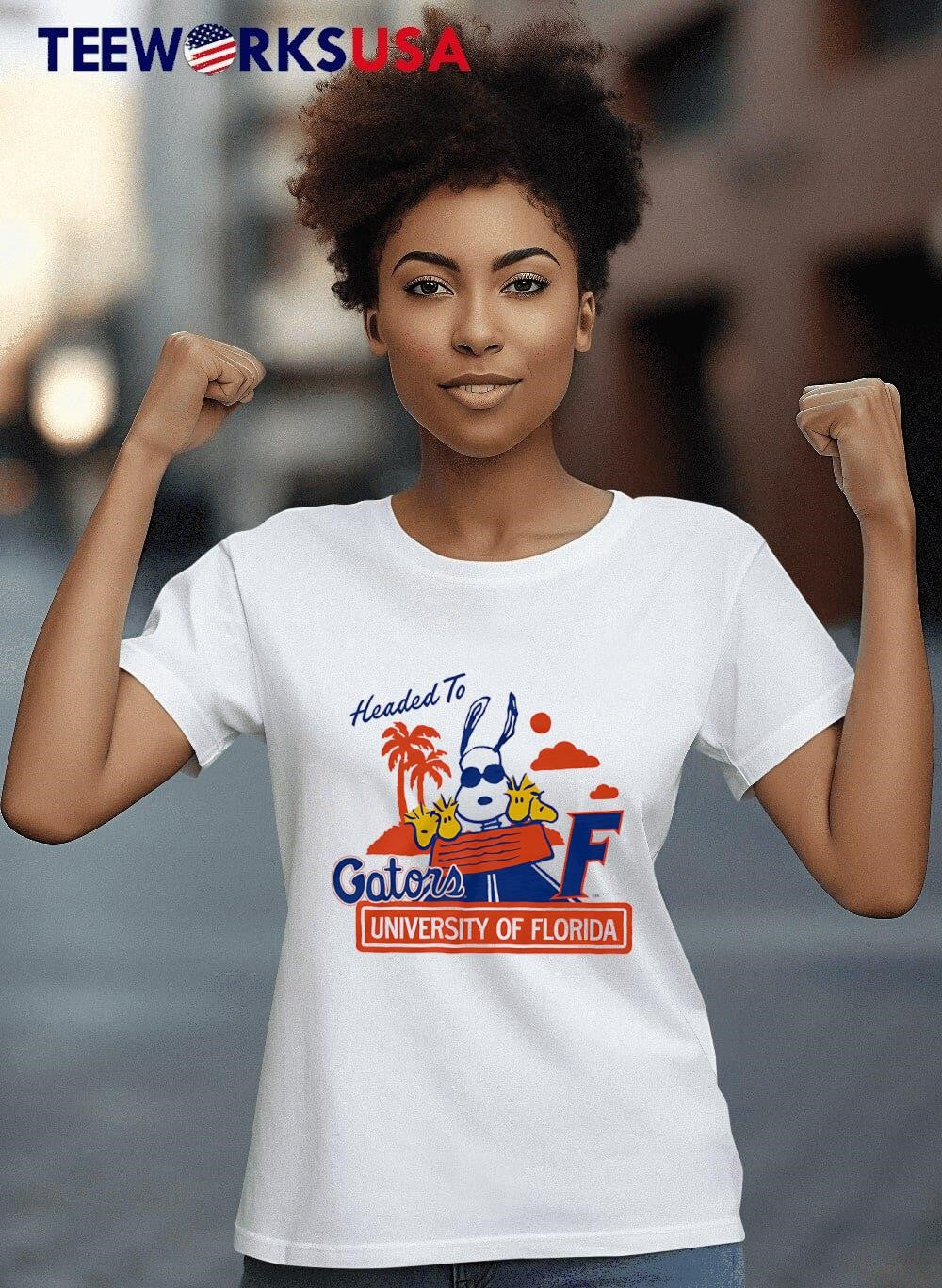 Peanuts x Florida Headed To UF - Adult & Kids T-Shirts, Sweatshirts & Hoodies apparel design preview 8