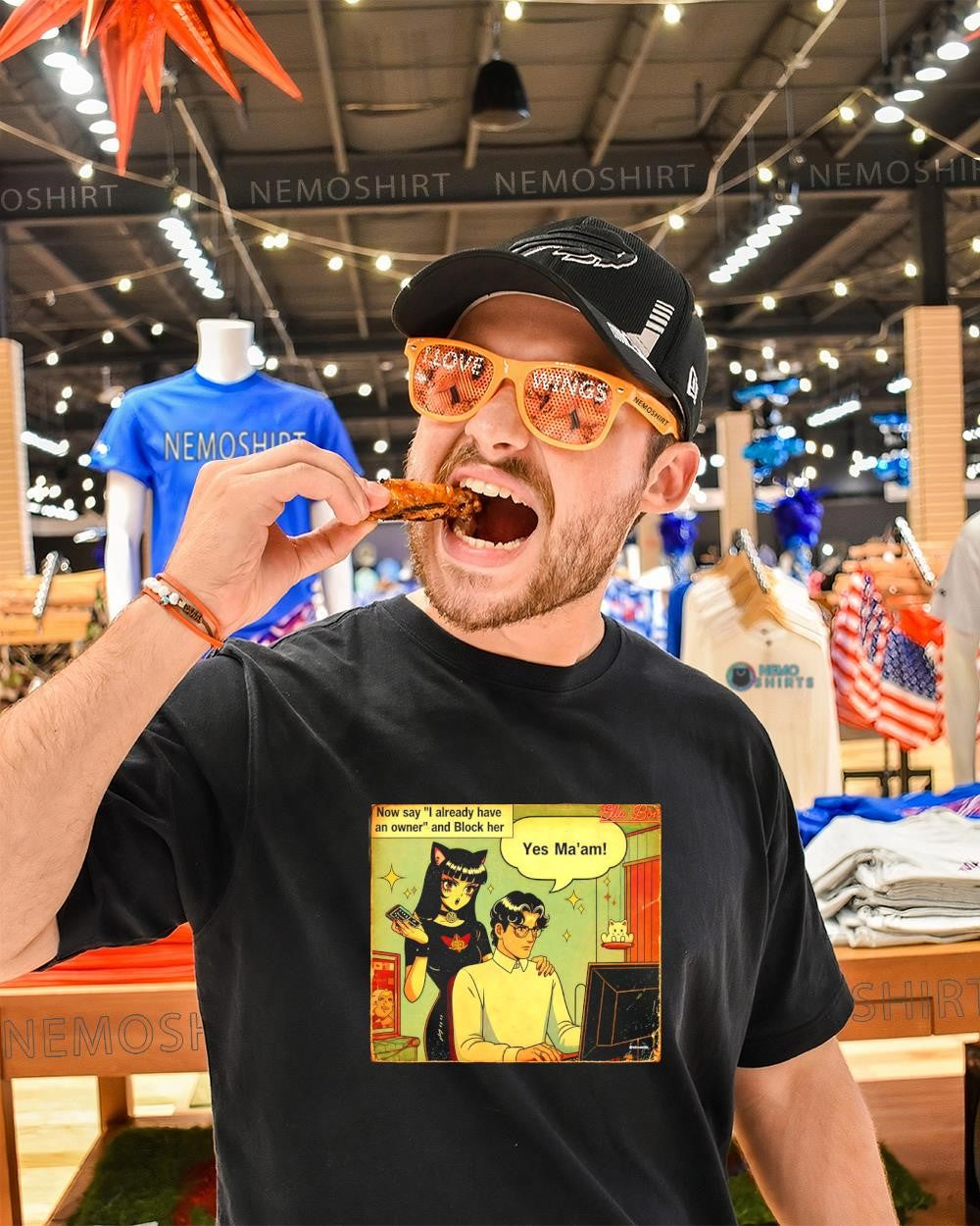 Retro Now Say I Already Have an Owner and Block Her - Adult & Kids T-Shirts, Sweatshirts & Hoodies apparel design preview 1