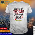 Halloween this is my true crime watching - Adult & Kids T-Shirts, Sweatshirts & Hoodies apparel design preview 1