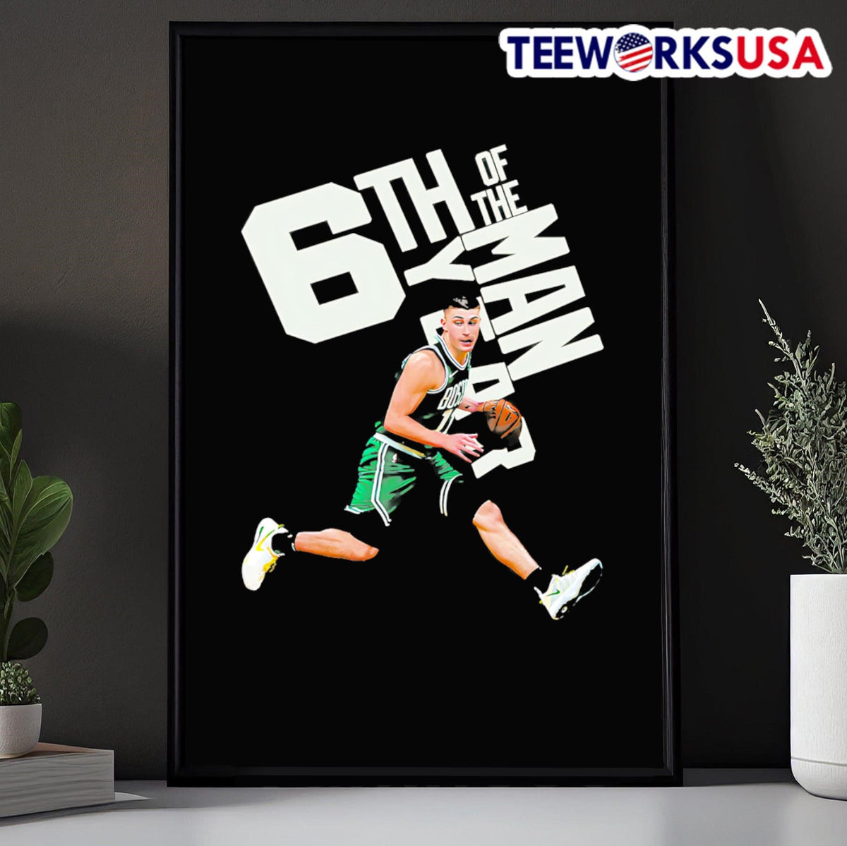 6th year of the man Boston Celtics Payton Pritchard - Adult & Kids T-Shirts, Sweatshirts & Hoodies apparel design preview 5