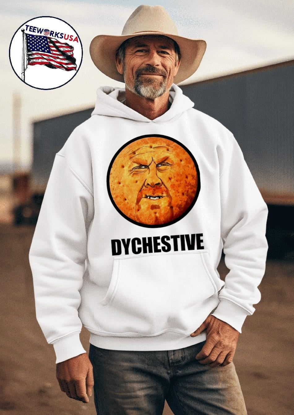 Everton F.C Sean Dyche dychestive - Adult & Kids T-Shirts, Sweatshirts & Hoodies apparel design preview 2