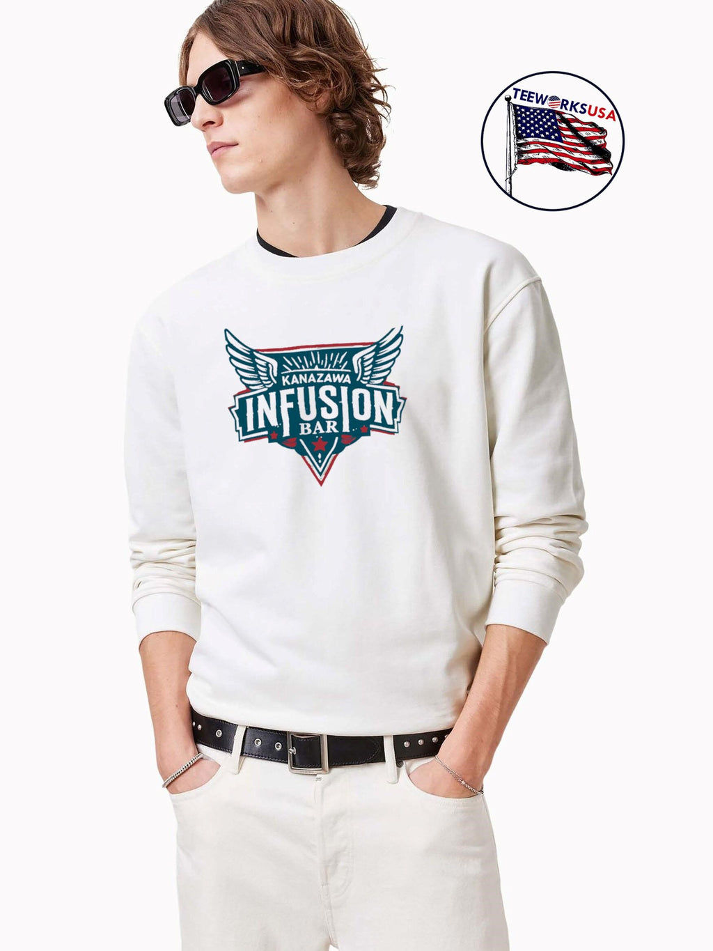 Kanazawa Infusion Bar logo - Adult & Kids T-Shirts, Sweatshirts & Hoodies apparel design preview 3
