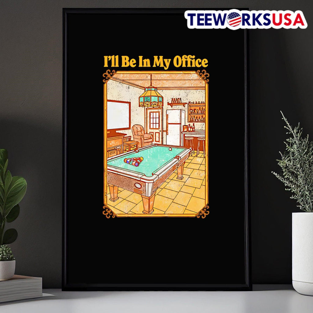 I'll be in my office - Adult & Kids T-Shirts, Sweatshirts & Hoodies apparel design preview 5