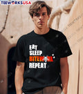 Eat Sleep Bitework Repeat wolf - Adult & Kids T-Shirts, Sweatshirts & Hoodies apparel design preview 1