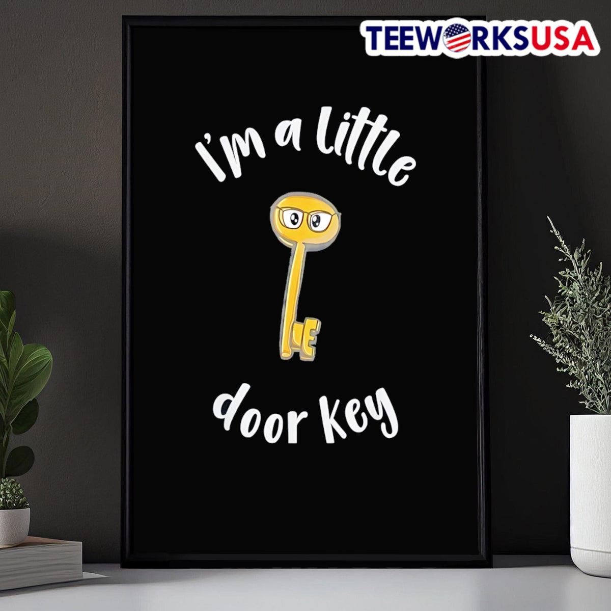 Key I'm a little door - Adult & Kids T-Shirts, Sweatshirts & Hoodies apparel design preview 5