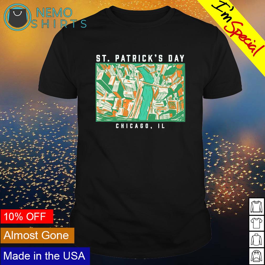 St Patrick's day Chicago river - Adult & Kids T-Shirts, Sweatshirts & Hoodies apparel design preview 1
