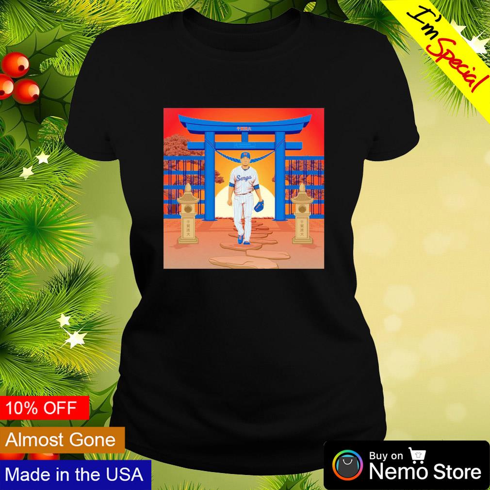 Kodai Senga time in the Big New York Mets - Adult & Kids T-Shirts, Sweatshirts & Hoodies apparel design preview 3