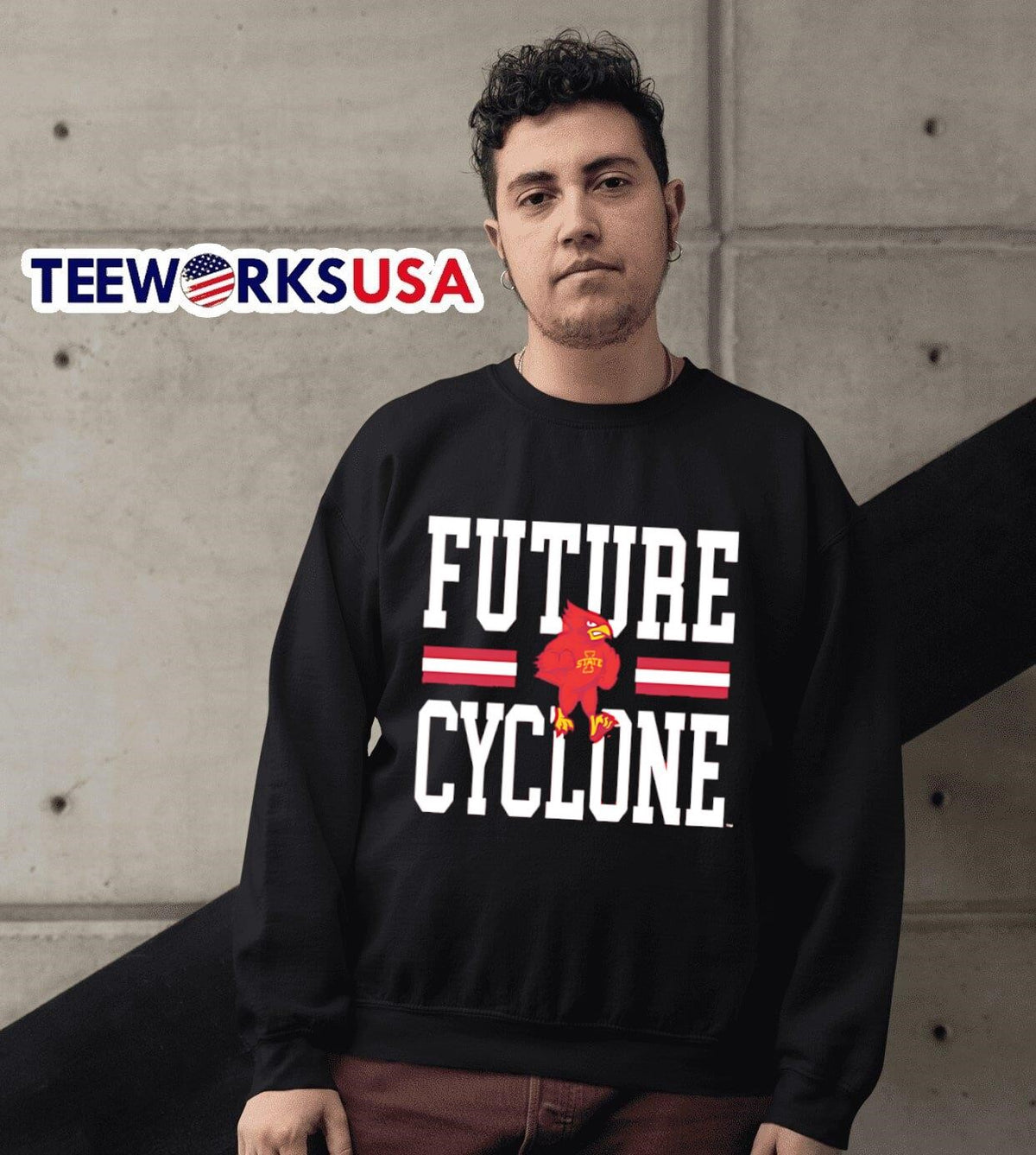 ISU Future Cyclone - Adult & Kids T-Shirts, Sweatshirts & Hoodies apparel design preview 6