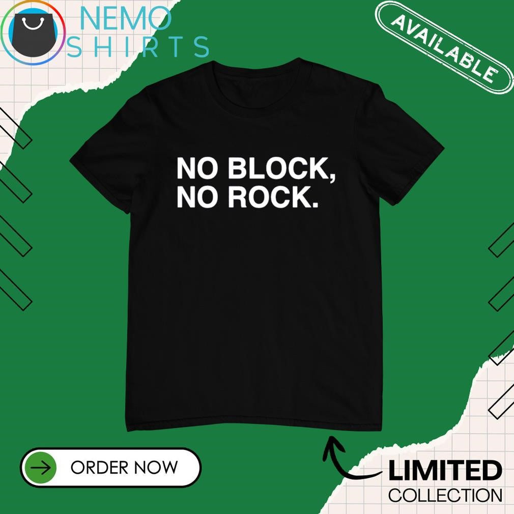 No block rock - Adult & Kids T-Shirts, Sweatshirts & Hoodies apparel design preview 1