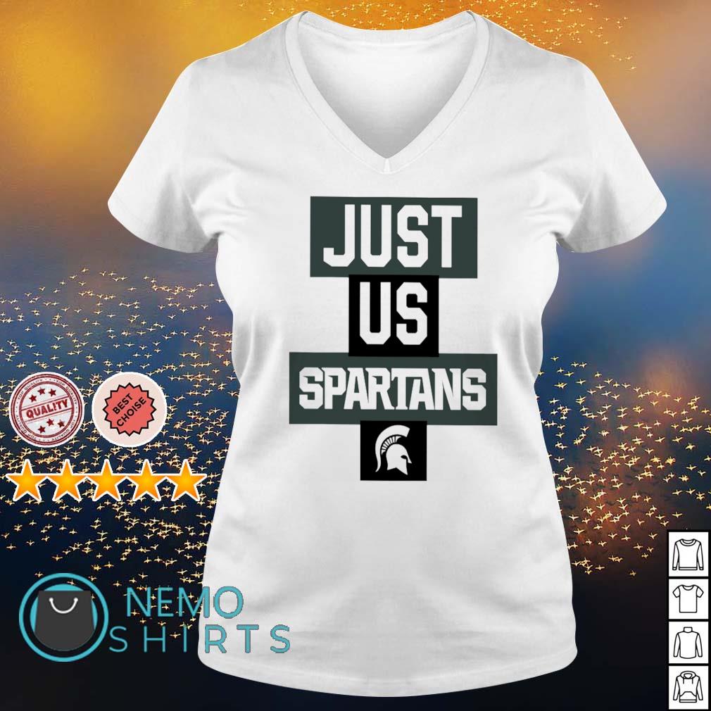 Michigan State Spartans just us - Adult & Kids T-Shirts, Sweatshirts & Hoodies apparel design preview 5