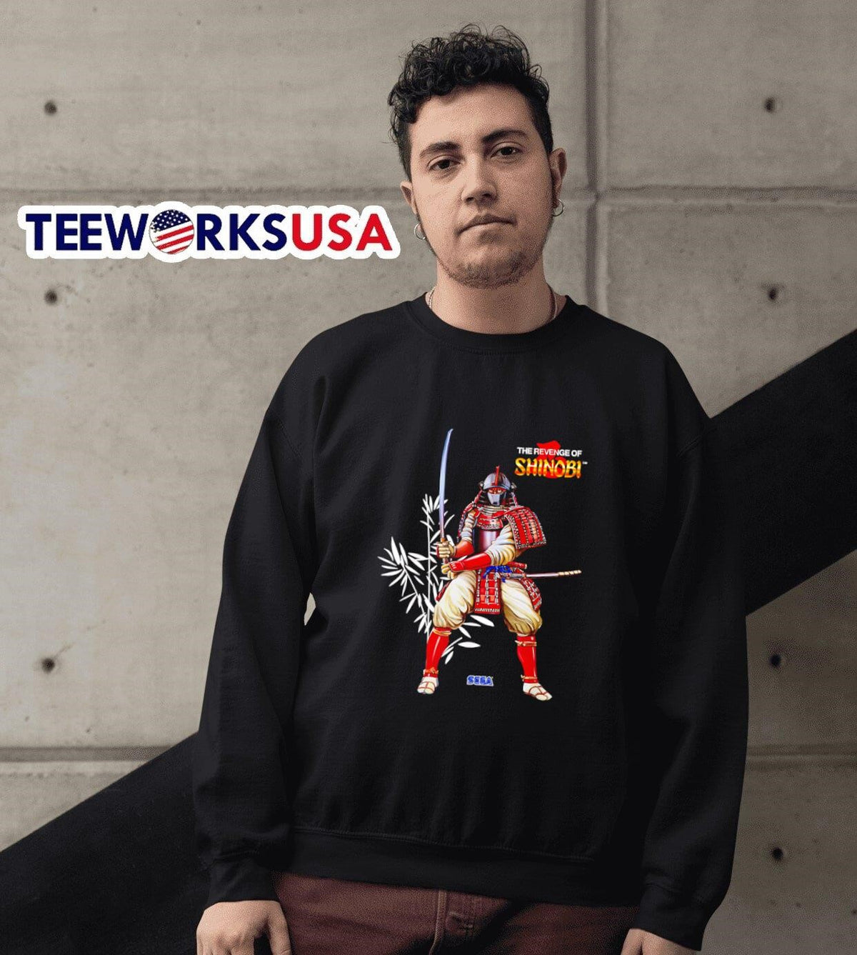 The Revenge of Shinobi Armor - Adult & Kids T-Shirts, Sweatshirts & Hoodies apparel design preview 3