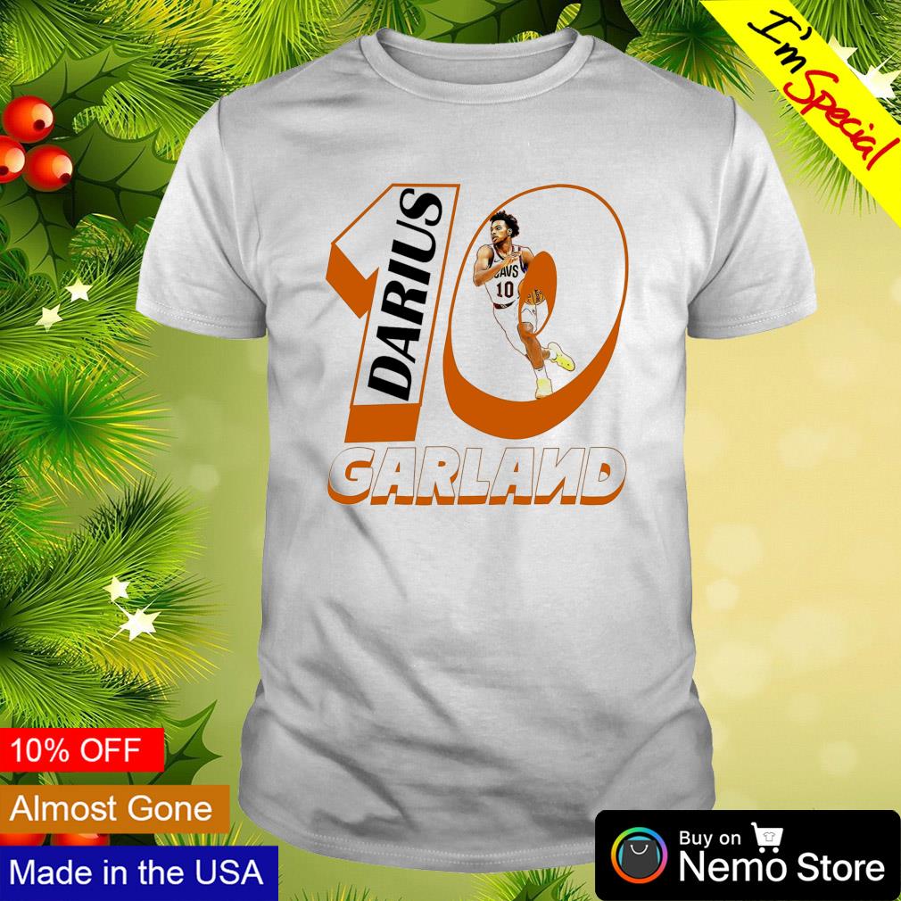 Darius Garland number 10 Cleveland Cavaliers - Adult & Kids T-Shirts, Sweatshirts & Hoodies apparel design preview 1