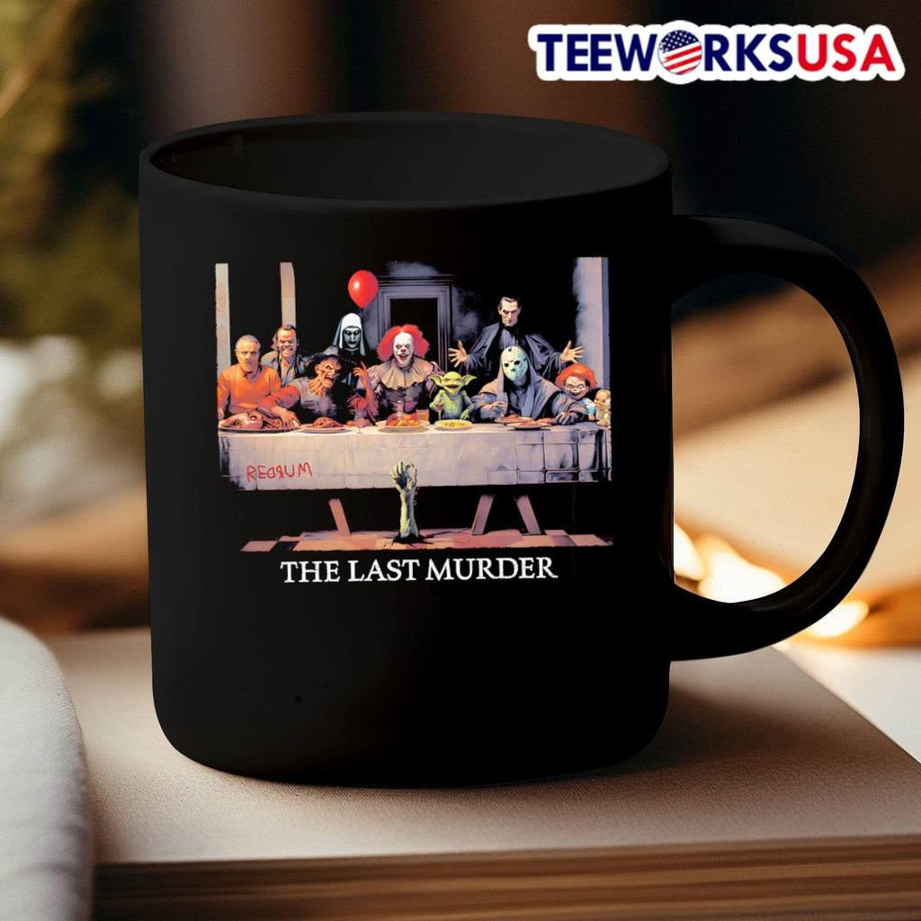 The Last Murder horror character - Adult & Kids T-Shirts, Sweatshirts & Hoodies apparel design preview 3