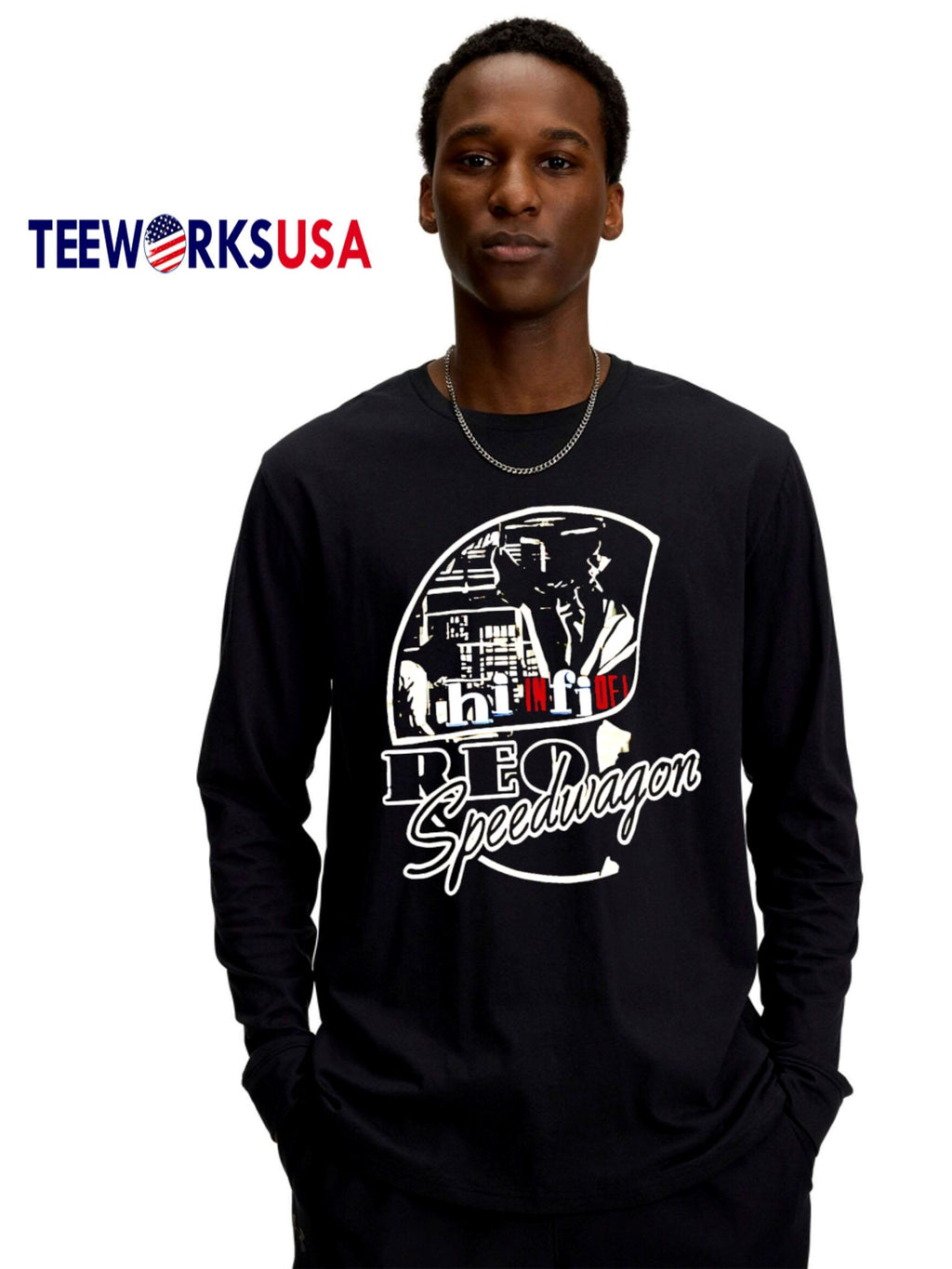 Reo Speeds Wagon Men's Round - Adult & Kids T-Shirts, Sweatshirts & Hoodies apparel design preview 4