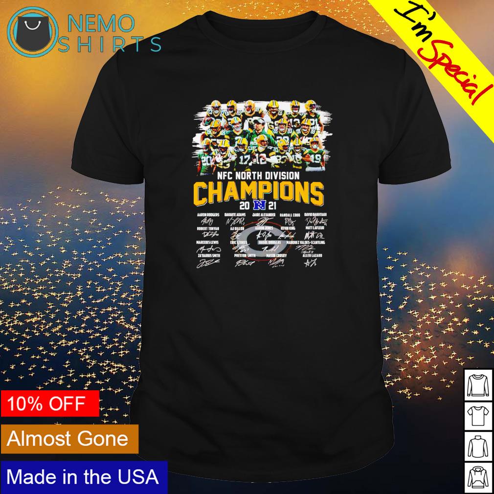 Packers NFC north division champions 2021 players - Adult & Kids T-Shirts, Sweatshirts & Hoodies apparel design preview 1