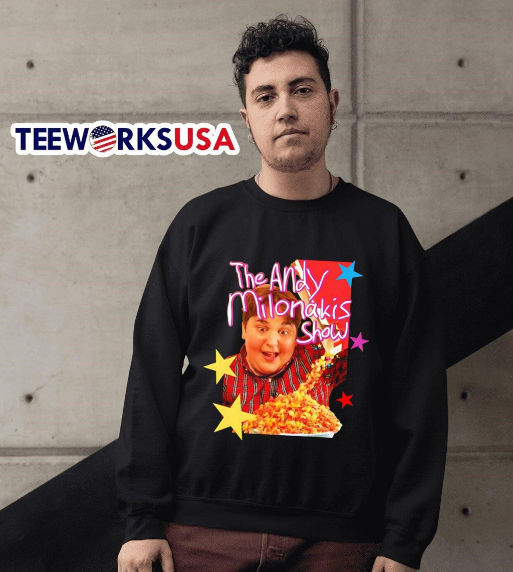 The Andy Milonakis show bootleg - Adult & Kids T-Shirts, Sweatshirts & Hoodies apparel design preview 3