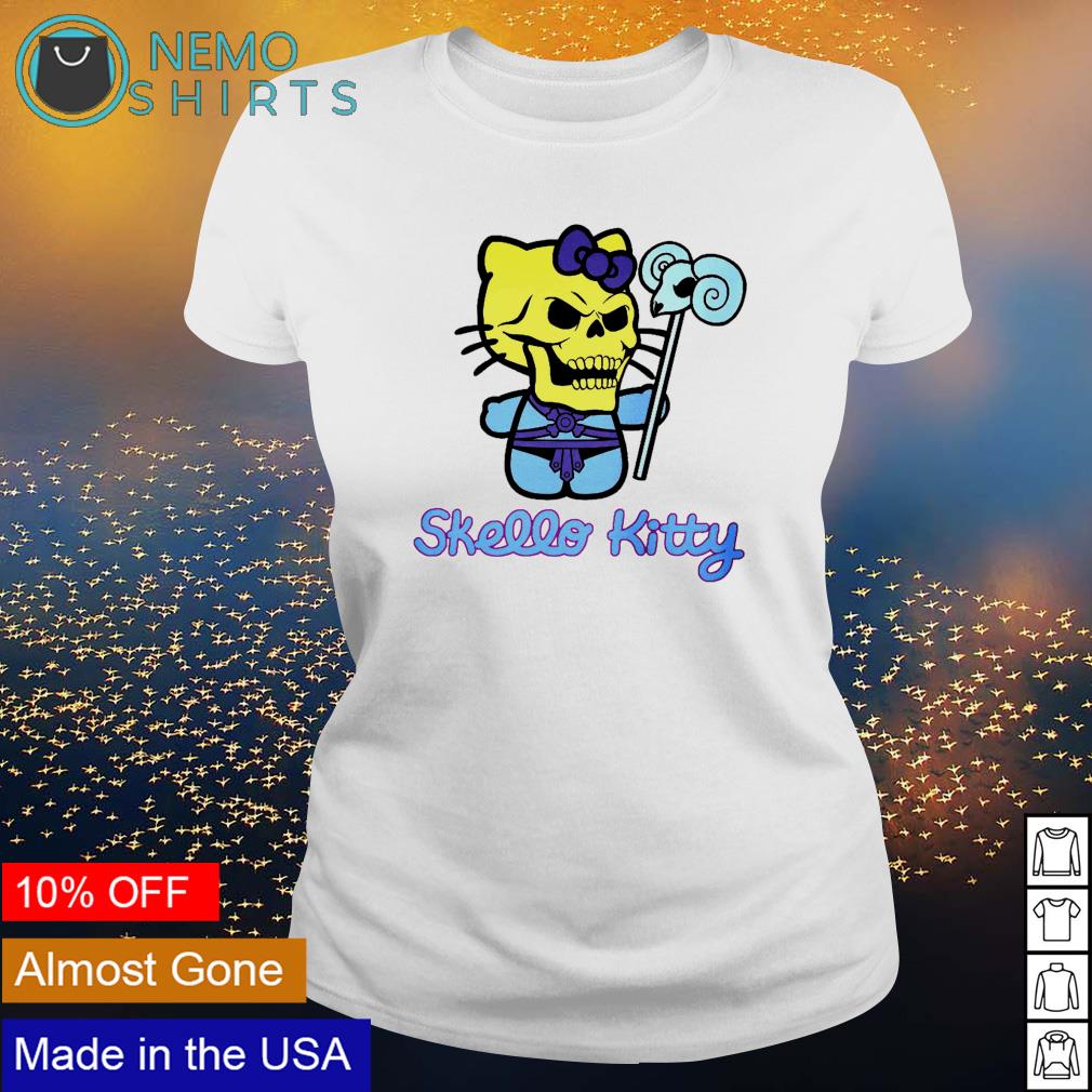 Skeleton skello kitty - Adult & Kids T-Shirts, Sweatshirts & Hoodies apparel design preview 3