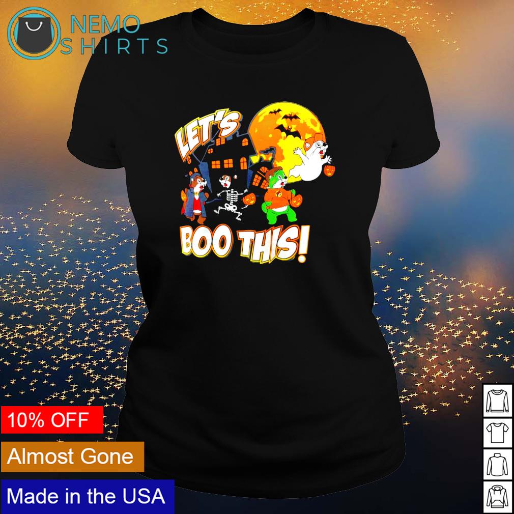 Halloween let's boo this - Adult & Kids T-Shirts, Sweatshirts & Hoodies apparel design preview 3