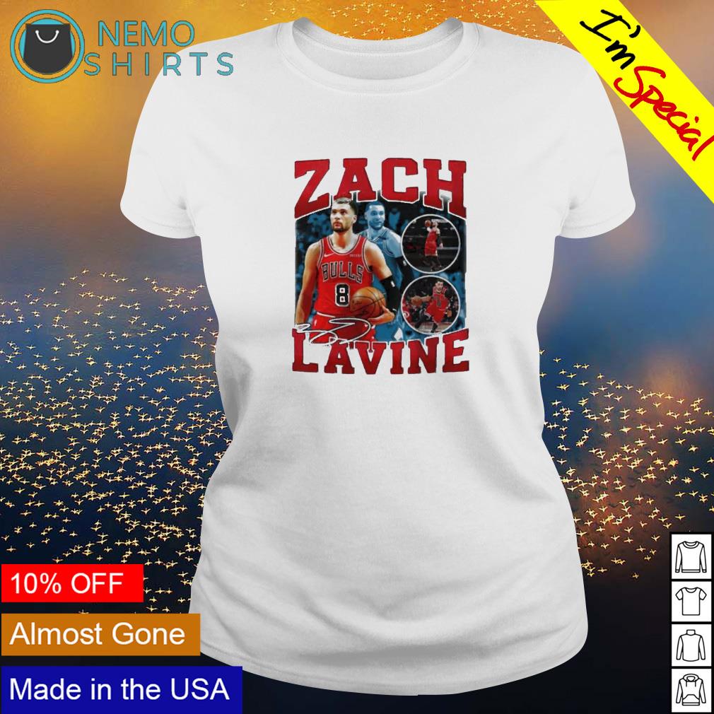 Zach Lavine Chicago 80s 90s Bootleg - Adult & Kids T-Shirts, Sweatshirts & Hoodies apparel design preview 3