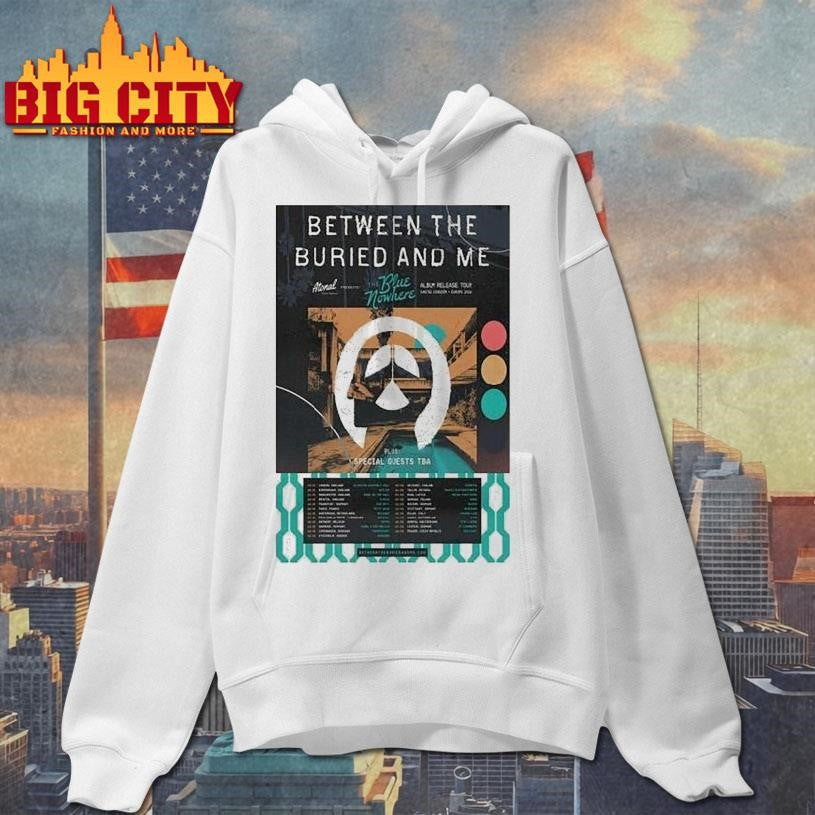 Between The Buried And Me Uk Europe Tour 2026 - Adult & Kids T-Shirts, Sweatshirts & Hoodies apparel design preview 2