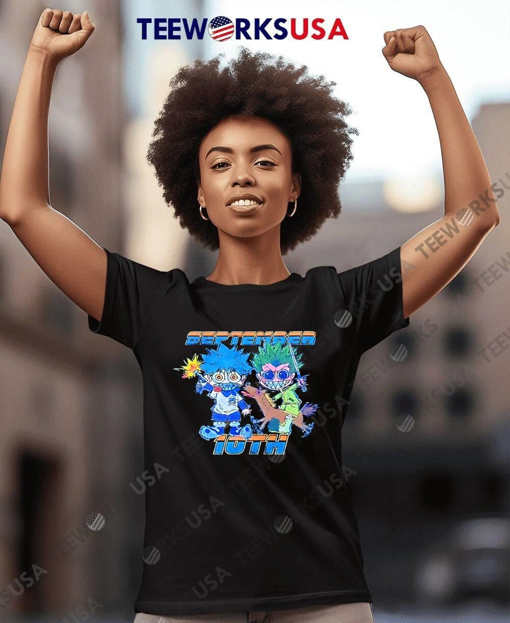 September 10th Gon and Killua Hunter x Characters - Adult & Kids T-Shirts, Sweatshirts & Hoodies apparel design preview 7
