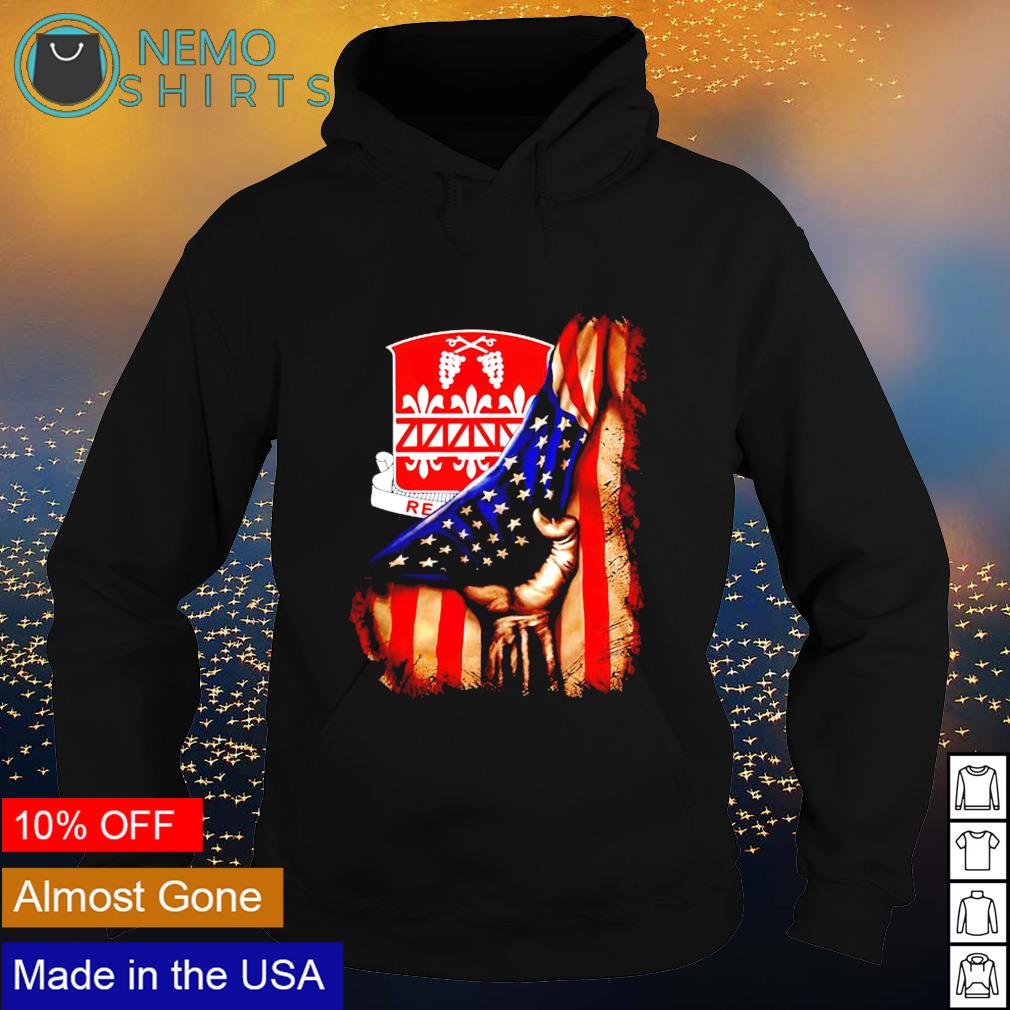 926th Engineer Battalion American flag - Adult & Kids T-Shirts, Sweatshirts & Hoodies apparel design preview 2