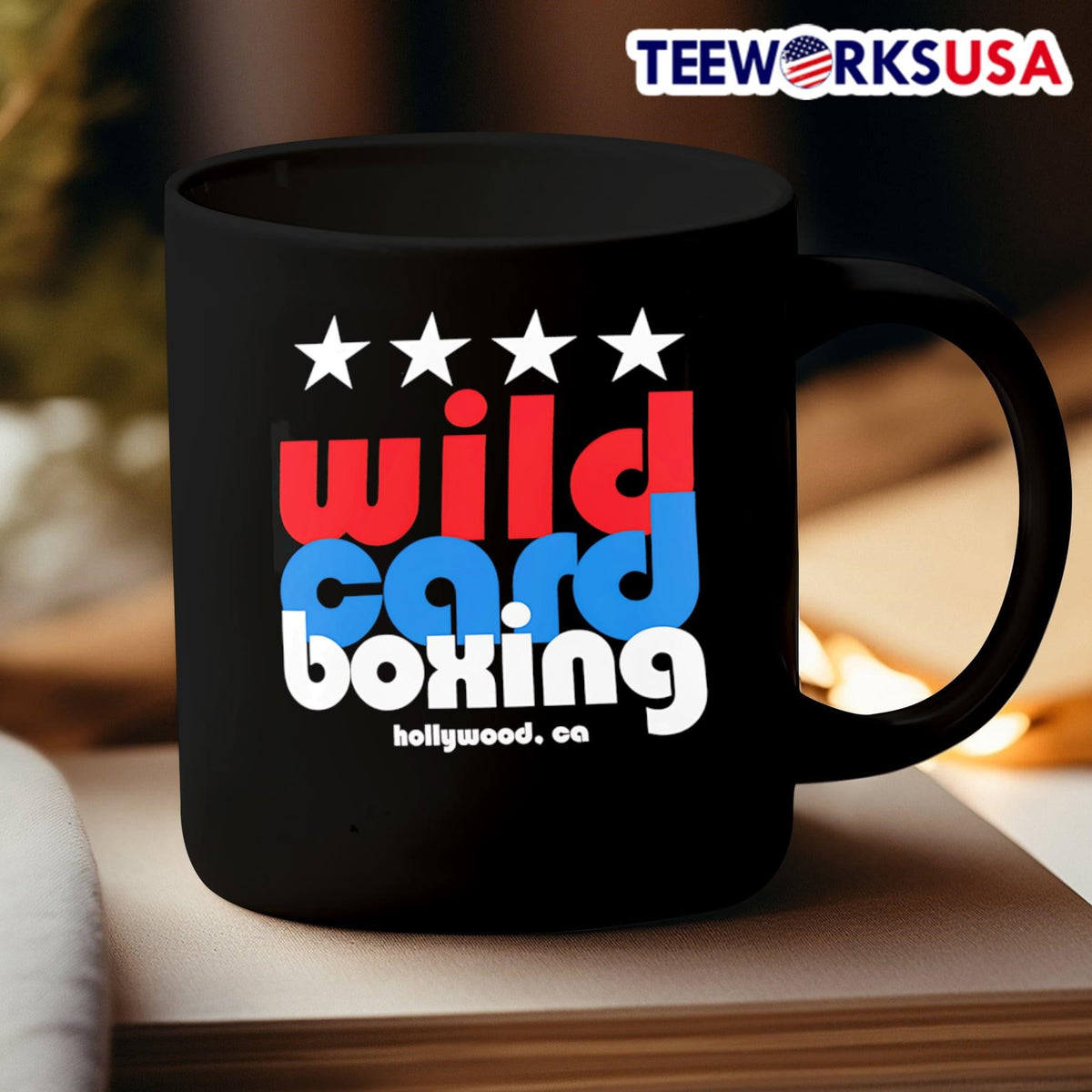 Wild Card Boxing Hollywood - Adult & Kids T-Shirts, Sweatshirts & Hoodies apparel design preview 3