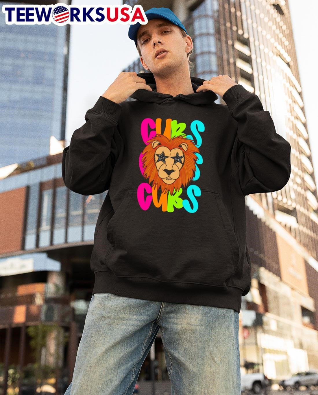 Cubs repeat pride - Adult & Kids T-Shirts, Sweatshirts & Hoodies apparel design preview 3