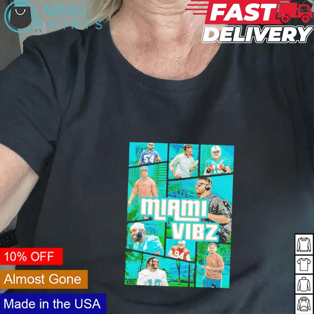 Miami Vibz Dolphins - Adult & Kids T-Shirts, Sweatshirts & Hoodies apparel design preview 2
