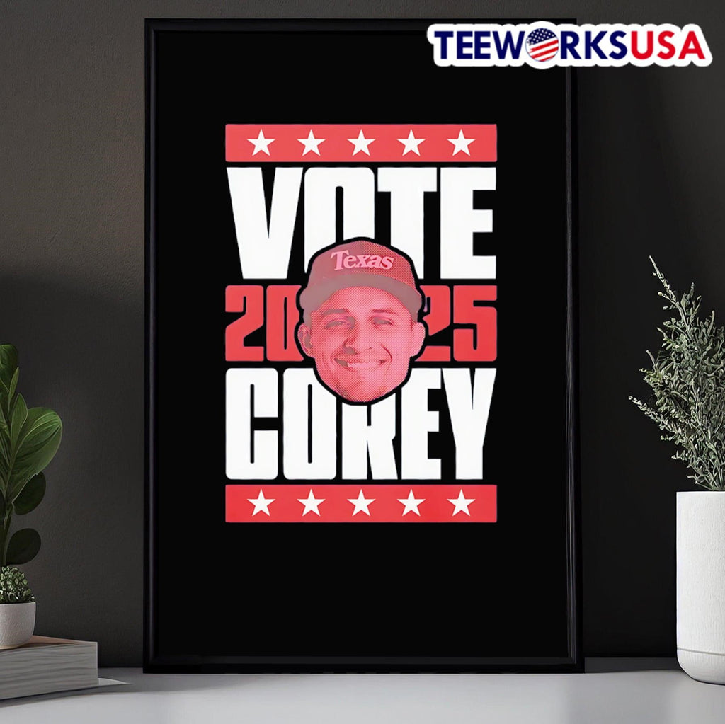 Corey Seager 2025 Vote - Adult & Kids T-Shirts, Sweatshirts & Hoodies apparel design preview 5