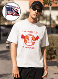 The World is a Vampire - Adult & Kids T-Shirts, Sweatshirts & Hoodies apparel design preview 1