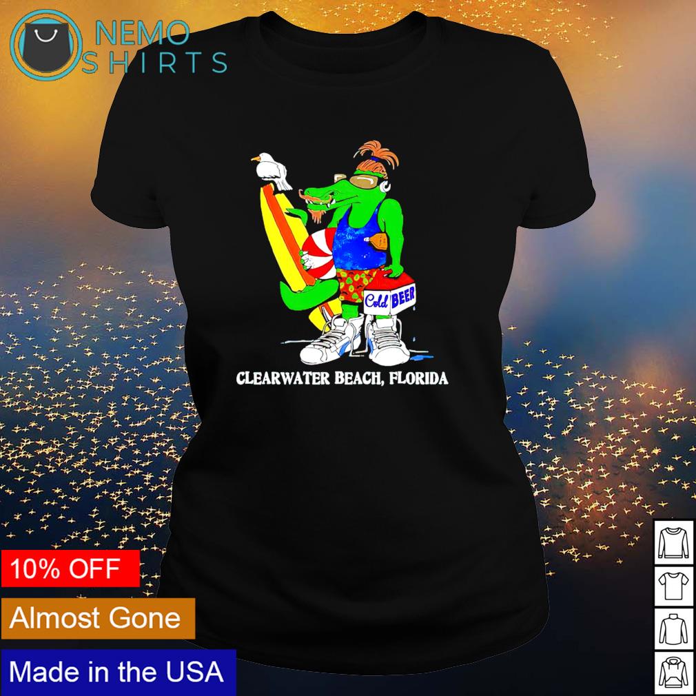Hipster Clearwater Beach Florida - Adult & Kids T-Shirts, Sweatshirts & Hoodies apparel design preview 3
