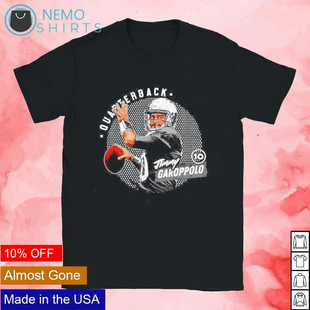 Jimmy Garoppolo quarterback Las Vegas Raiders - Adult & Kids T-Shirts, Sweatshirts & Hoodies apparel design preview 1