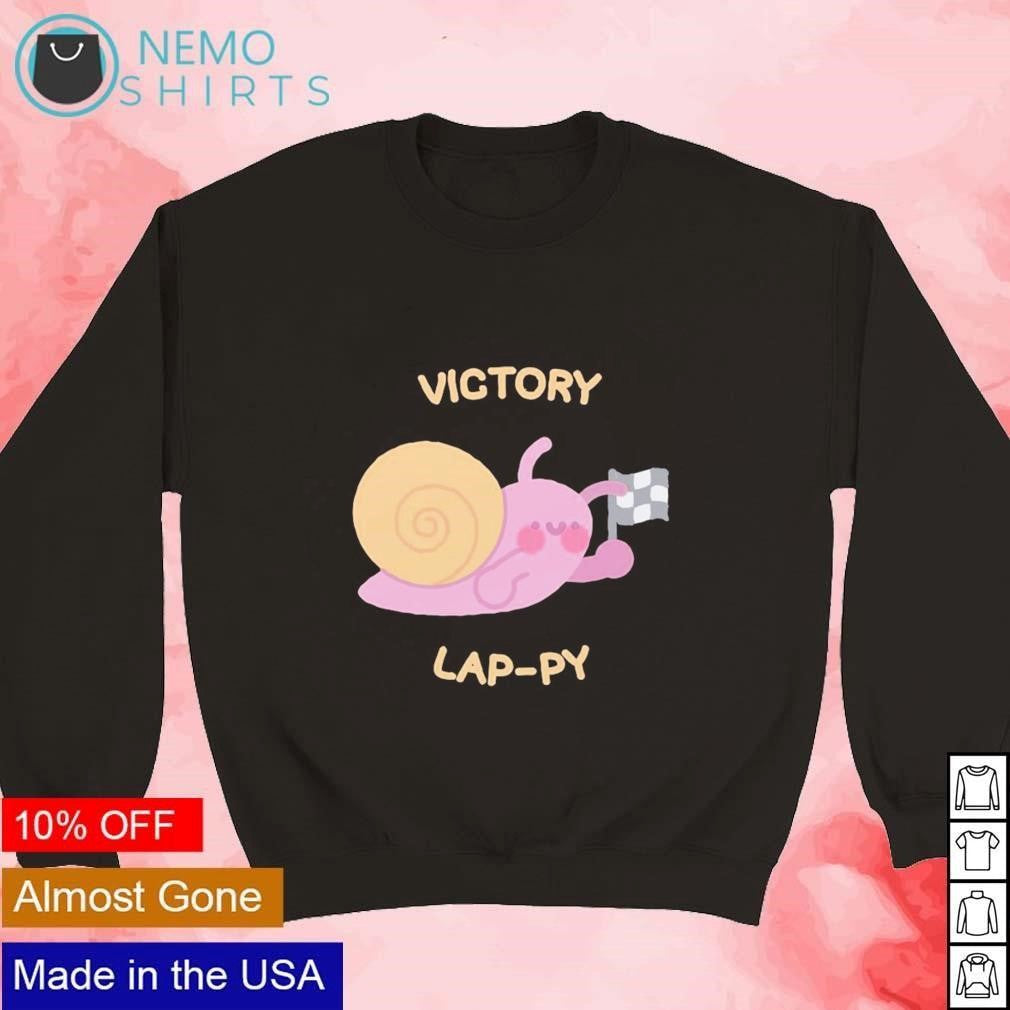 Victory lappy snail - Adult & Kids T-Shirts, Sweatshirts & Hoodies apparel design preview 3