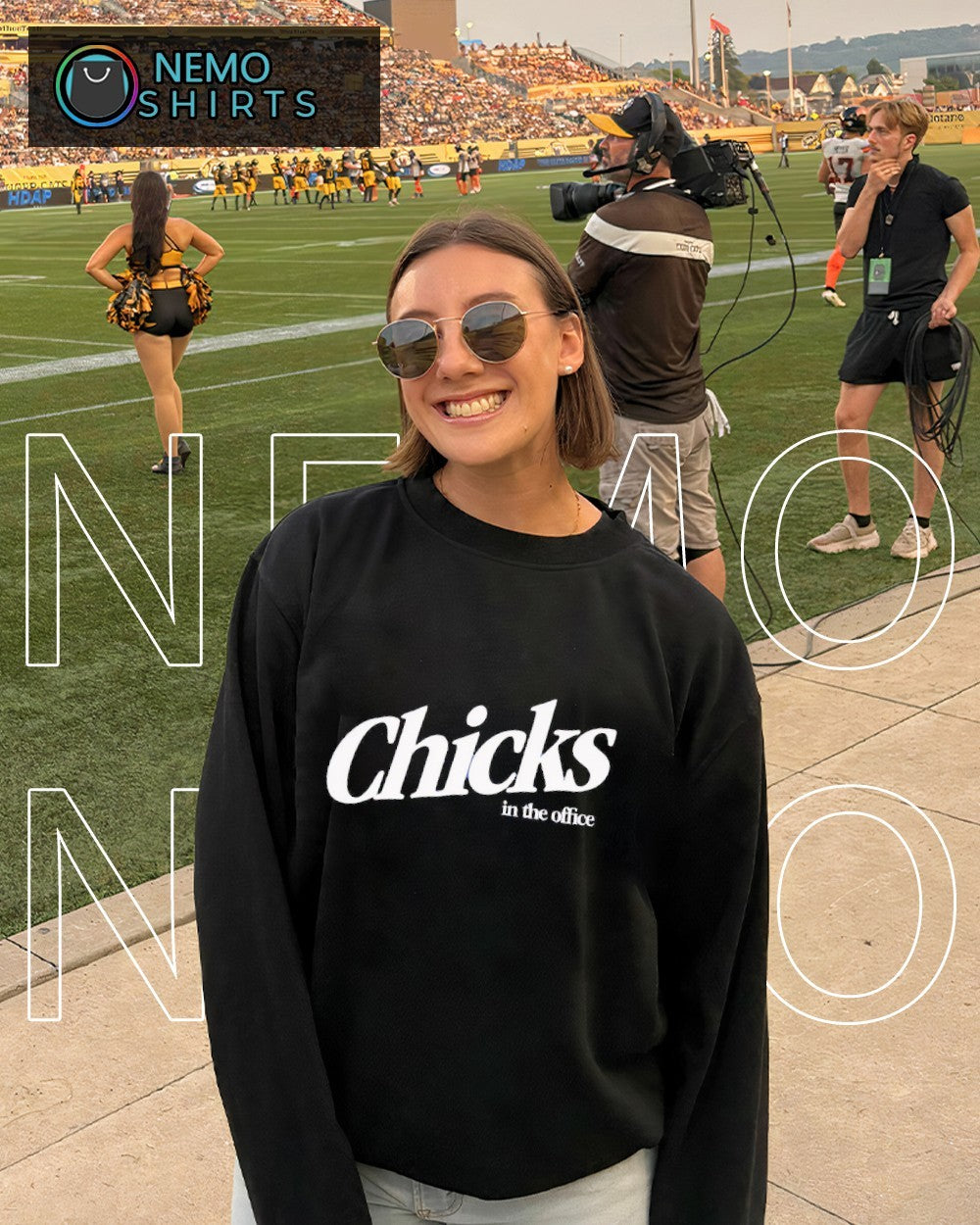 Chicks in the office - Adult & Kids T-Shirts, Sweatshirts & Hoodies apparel design preview 6