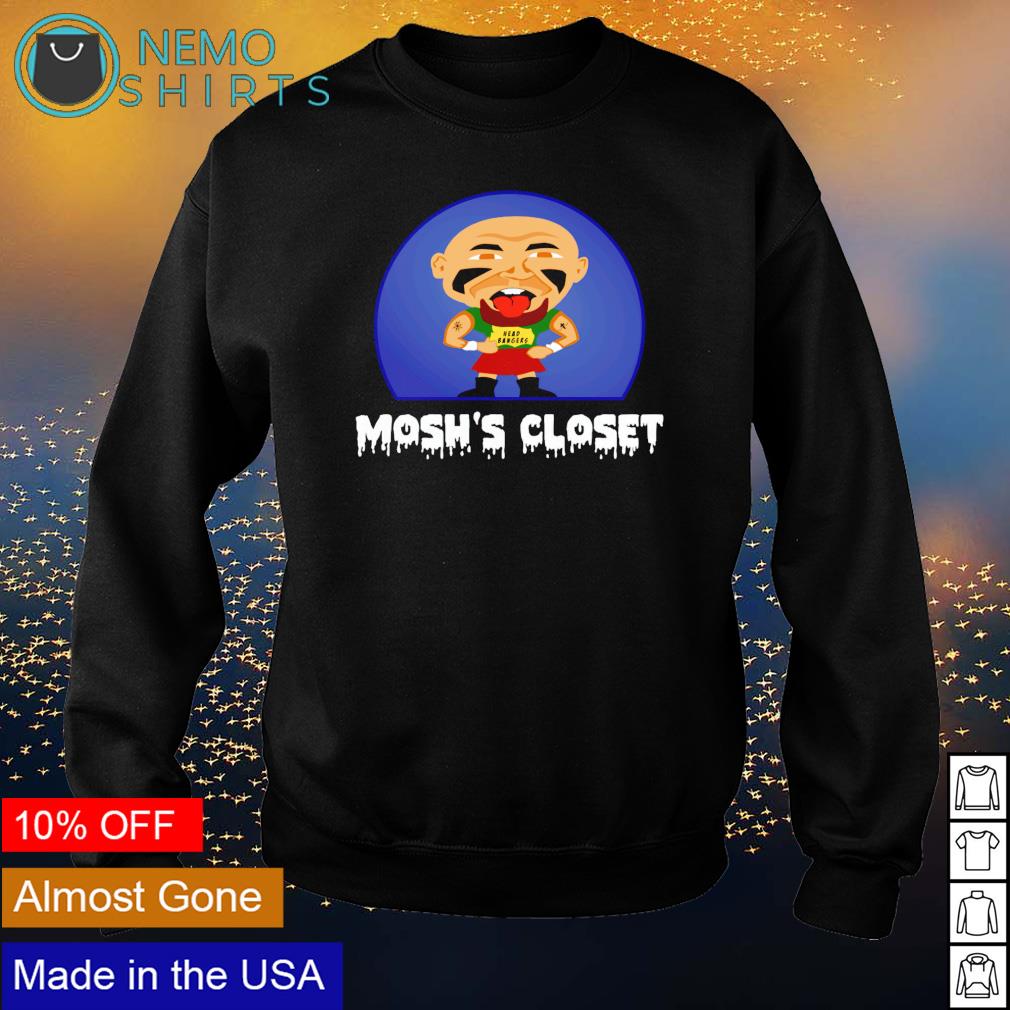 Headbangers Mosh's closet - Adult & Kids T-Shirts, Sweatshirts & Hoodies apparel design preview 4