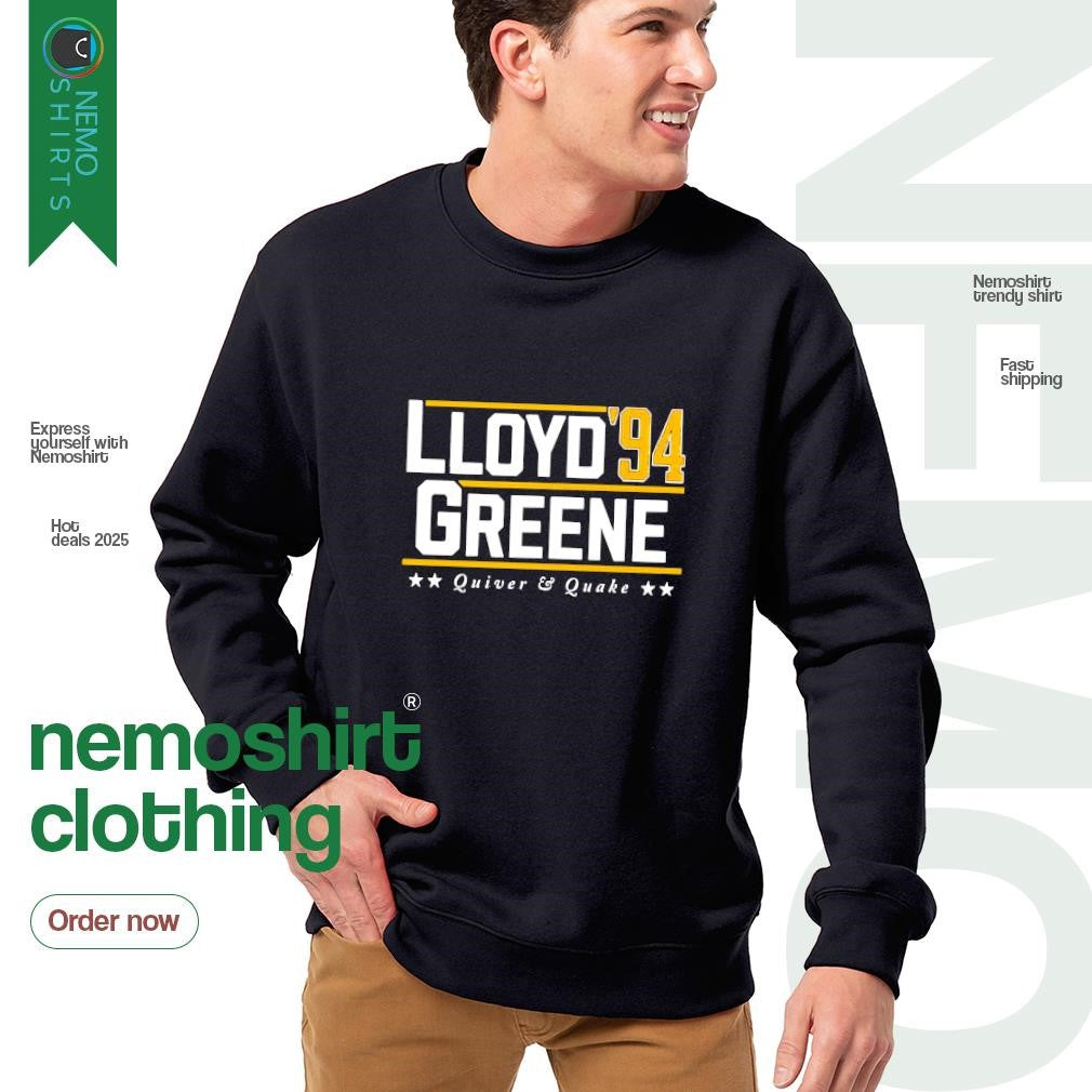 Lloyd Greene '94 quiver and quake - Adult & Kids T-Shirts, Sweatshirts & Hoodies apparel design preview 4
